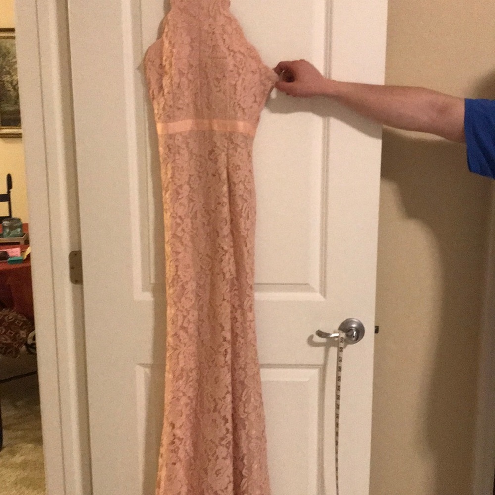 Pink bridesmaid dress or prom dress!